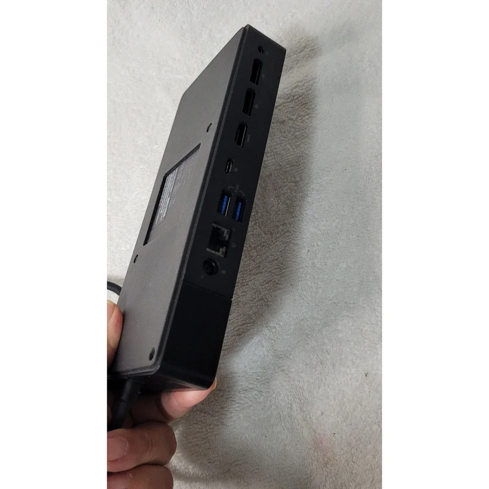 Dell WD19 USB-C Docking Station K20A K20A001 Black Laptop Hub HDMI DP Ethernet